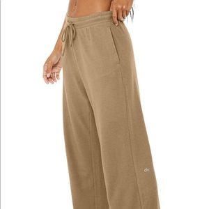 ALO Alolux high waist soho wide leg pant
